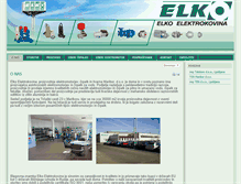 Tablet Screenshot of elkomb.si